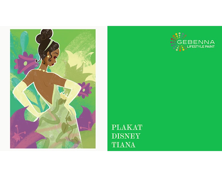 Plakat Disney Prinsesse Tiana